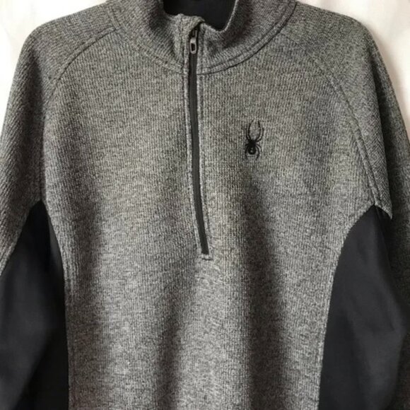 SPYDER Men's Half-Zip Pullover EUC Size XL - Picture 3 of 9